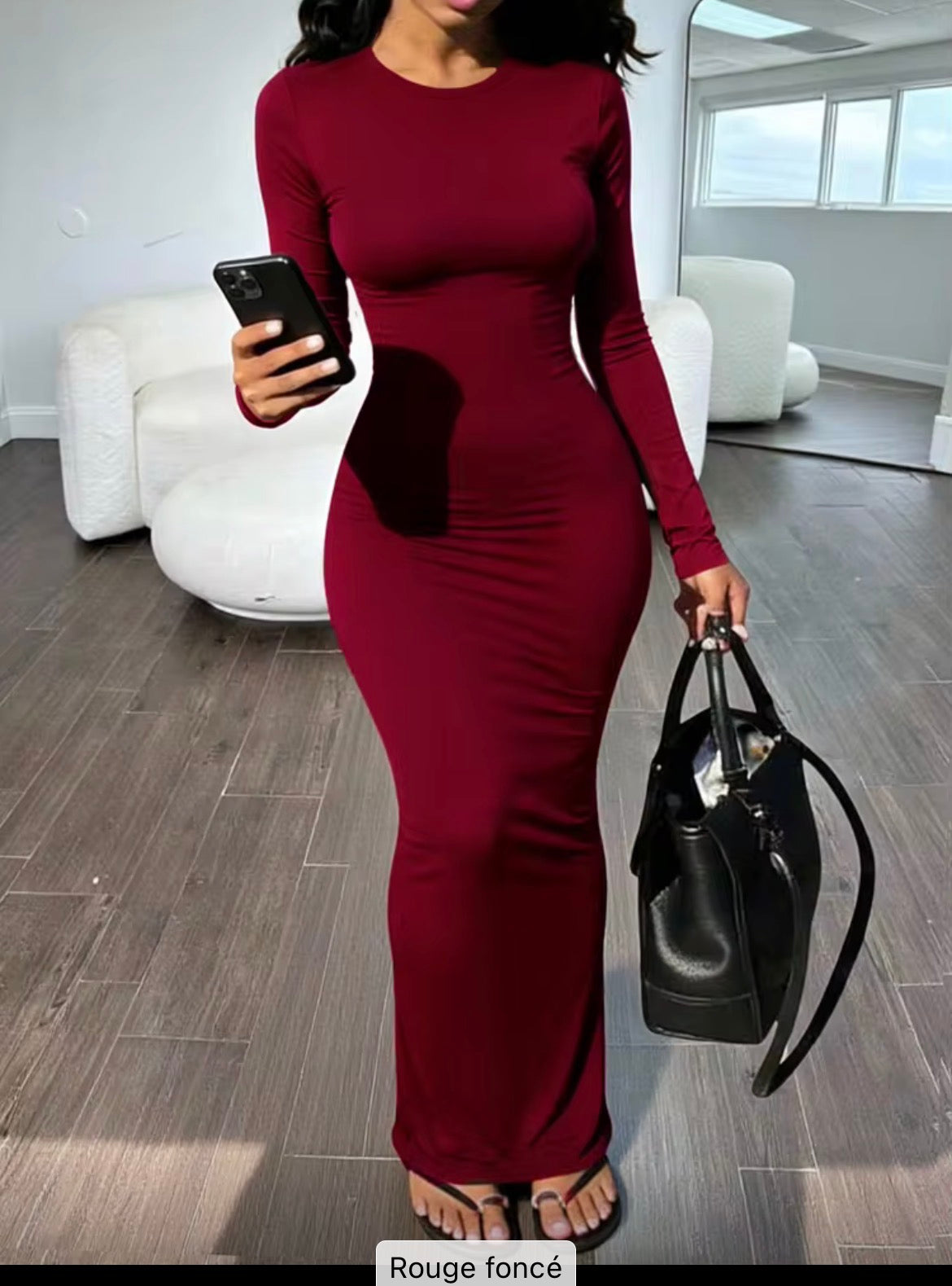 Robe Slim Classique – Chic & Confort